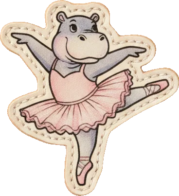 Hippo doing ballet